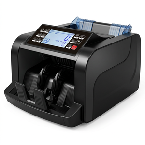 Compteur de billets en plastique avec écran LCD PB-2880, machine de comptage multi-devises, détecteur de billets USD/<span class=keywords><strong>EUR</strong></span>/IQD/TRY, détection UV 1000 - Product Image 1