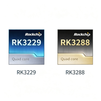 Procesador Rockchip RK3229 de Cuatro Núcleos Cortex-A7 a 1.5GHz, GPU Mali-400MP2, BGA316, Decodificación de Video 4K, Chip IC de Procesador de Aplicaciones ARM