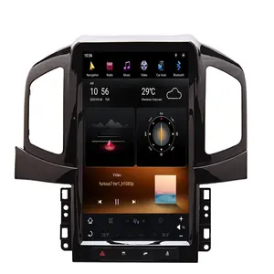 13.6" Vertical Screen Car Radio For Chevrolet Captiva 2013 - 2017 Tesla Qualcomm Android 11 Multimedia Player Carplay 4G