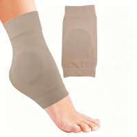 Manchons de protection en gel Premium Lace Bite Pad pour patins à glace, soutien du tendon d'Achille, protection du talon pour bottes de patinage sur glace et de ski à roulettes