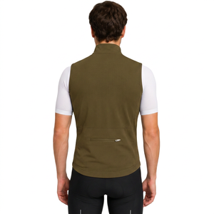 Gilet de cyclisme personnalisable et pliable, sans manches, pour VTT, cyclisme sur route, gravel, enduro, course, et protection contre la pluie - Product Image 2