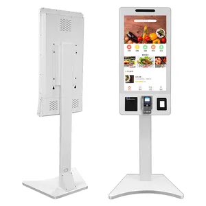 32 Inch Self Checkout Service Kiosk Machine Digital Displays Android Touch Screen Interactive Bill Payment Terminal Kiosk