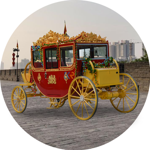European Sightseeing William Prince Electric <b>Royal</b> Carriage Wedding Electric New Sightseeing Horse Carriage - Product Image 1