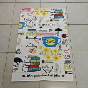 Özel boyut özel Logo dijital baskı süblimasyon flanel mercan Polar Polar promosyon toptan battaniye - Product Image 2