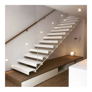 अपार्टमेंट लागत प्रभावी फ्लोटिंग सीढ़ियां समाधान के लिए आधुनिक डिजाइन पूर्वनिर्मित फ्लोटिंग सीढ़ियां समाधान - Product Image 6