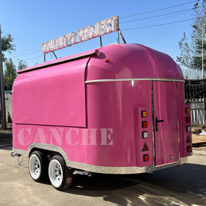 รถขายอาหารเคลื่อนที่พร้อมอุปกรณ์ครบครัน | รถขายอาหารข้างถนนสำหรับมื้อเช้าของว่างและไอศกรีม - Product Image 3