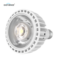 Lampu LED Grow Light Spektrum Penuh OEM ODM PAR20 PAR30 PAR38 E26 E27 15W 30W 40W AC100-277V COB SMD untuk Tanaman Indoor dan Rumah Kaca