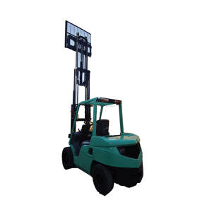 Chariot élévateur à fourche Mitsubishi 30 3 tonnes 4,5 mètres à trois mâts avec déplacement latéral, moteur diesel/gaz S4S, d'occasion, 4 roues motrices, garantie 1 an, modèle 2023 - Product Image 1