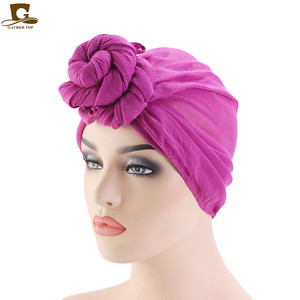 Uding Europe et les États-Unis noeud populaire turban, chapeau, écharpe, wrap tête WJ-23 - Product Image 4