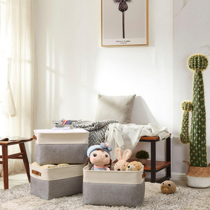Biểu Tượng Tùy Chỉnh Thùng Và Lưu Trữ Hộp Tổ Chức Dễ Thương Ngực Gấp Ráp Vải <span class=keywords><strong>EVA</strong></span> Tổ Chức Trẻ Em Đồ Chơi Lưu Trữ Thùng Hộp - Product Image 4