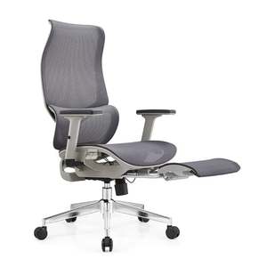 Chaise confortable de bureau de direction en métal de Guangzhou avec la chaise moderne durable de maille d'ascenseur de pédale pour le travail d'ordinateur - Product Image 3