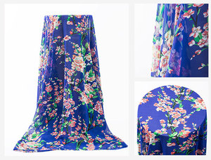 Chất Lượng Cao Breathable Floral In Kỹ Thuật Số Mềm Voan <span class=keywords><strong>Georgette</strong></span> Vải Cho Phụ Nữ Ăn Mặc - Product Image 5