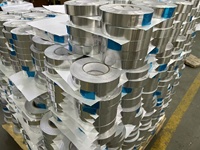 Ruban adhésif en aluminium pour conduits de climatisation, 2 pouces x 50 yards, auto-adhésif, imperméable, ignifuge, résistant à la chaleur, isolation des tuyaux