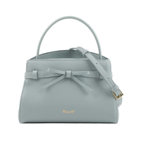 Sac à main en cuir véritable LZ OEM ODM pour femme avec nœud, sacs fourre-tout en cuir, sac à bandoulière, fabricant de logos personnalisés Guangzhou
