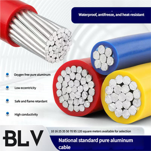 <span class=keywords><strong>Prix</strong></span> compétitif Retardement de l'inflammation BLV Noyau en aluminium Noyau unique Noyau en aluminium Câble isolé Câble électrique - Product Image 2