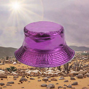 Chapeau Bob en PU Uni pour Femme, Tendance Été, Protection Solaire pour Surf et Plage, Vente en Gros - Product Image 2