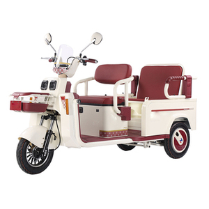 Tricycle électrique Eec Triporteur et tricycles électriques à <span class=keywords><strong>3</strong></span> roues pour adultes, voiture à pédales avec siège arrière, carrosserie ouverte, charge utile élevée, 25-35 km/h - Product Image 4