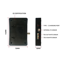 5-en-1 détecteur de PH mètres en ligne TDS/PH/EC/température/humidité testeur de qualité de l'eau en ligne moniteur d'aquarium multi-paramètres