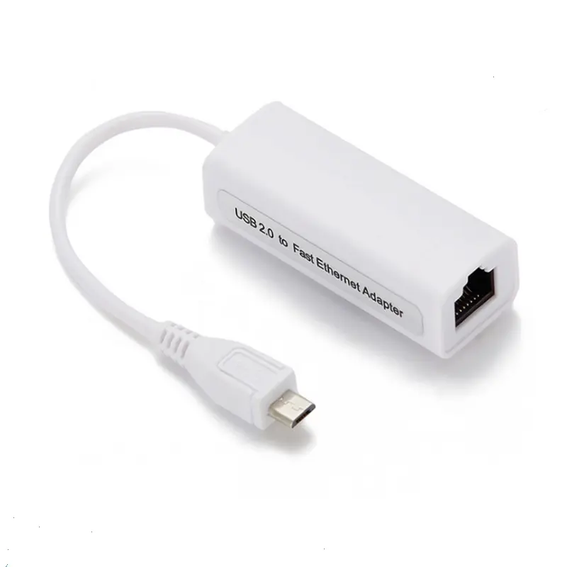 Micro USB 2.0 100 MB Free Drive Netzwerk karte 5-poliger Handy-Tablet-PC zu RJ45-Kabelkonverter