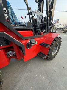 Carretilla elevadora 4x4 para terreno rugoso <span class=keywords><strong>4T</strong></span> terreno rugoso 3ton/3.5ton carretilla elevadora todoterreno articulada carretilla elevadora todoterreno - Product Image 4