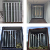 Clôture de panneau de bétail de yards de panneau de corral des USA 10 FT/portes de panneaux de corral de bétail
