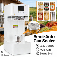 Machine de scellage par induction électrique semi-automatique à grande vitesse pour bouteilles et canettes en plastique de boissons, format compact, vente chaude usine