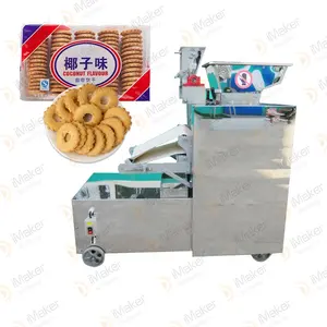 Full Automatic small biscuit making machine electric cookie maker snack machines Chocolate Wafer Biscuit Machine Production Line
