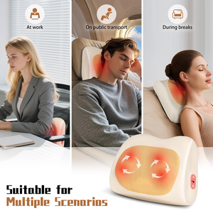 Masajeador Cervical Relajante con Amasamiento Profundo, Almohada de Masaje para el Cuello con Vibración y Calor - Product Image 3