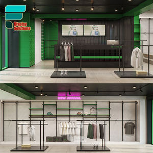 Boutique Vêtements Vêtements Femmes Vêtements Hommes Magasin De Vêtements Luminaires Vêtements Présentoir De Vêtements Réglable - Product Image 6