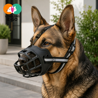 Nouvelle muselière respirante et buvable pour chien, anti-morsure, anti-évasion, anti-ramassage de débris, pour chiens de taille moyenne à grande, pour les promenades en extérieur