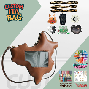 Diseñador de moda Clear Window Ita Bag Diseño personalizado Animal Shaped Ita Bags Fabricantes - Product Image 4