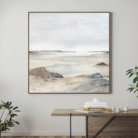 Vente en gros de peinture de paysage moderne personnalisée Décoration intérieure Impression d'art mural sur toile Impression de paysage de montagne Peinture d'art mural