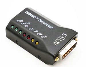 PLC <strong>ACSYS</strong> PN-98098-2 98098-2 10Base-T Transceiver -- Warranty Product - Product Image 1
