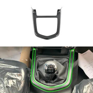 ABS Car Accessories Center Control Console Gear Shift Box Holder Panel Cover Frame Interior Decorative For Nissan Navara 2019