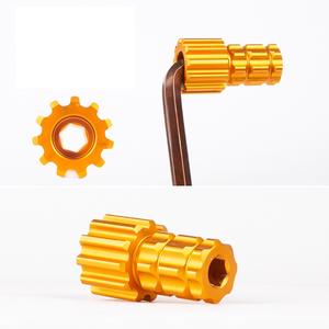 Herramienta para Extraer e Instalar <span class=keywords><strong>Bielas</strong></span> de Bicicleta para Shimano <span class=keywords><strong>XTR</strong></span> M9100, Llave para Tornillos de la Cubierta del Brazo de la Biela, Herramientas de Instalación de <span class=keywords><strong>Bielas</strong></span> de Ciclismo - Product Image 5