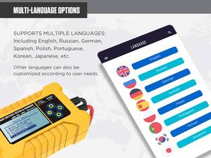 AUTOOL-Herramienta de carga portátil BT380 para coche, probador de carga de batería de 12V, cargador y probador para todos los coches, 220V - Product Image 6