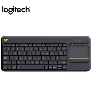 K400 Plus 2.4g Wireless Keyboard Gaming Laptop Pc Gamer Original Ergonomics Touchpad <b>Mini</b> Unifying Computer <b>Tv</b> K400 - Product Image 1
