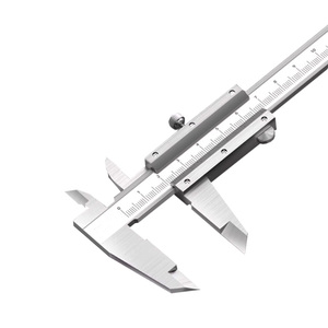 Pinza <span class=keywords><strong>Vernier</strong></span> ad alta precisione pinza in metallo in acciaio inox micrometro strumenti di misura di profondità <span class=keywords><strong>0</strong></span>-150/200/300mm - Product Image 1