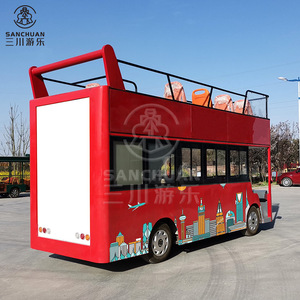Satılık 18 koltuk elektrik pili kumandalı servis araba gezi otobüsü - Product Image 4