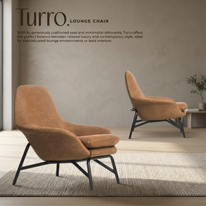 Fauteuil d'appoint moderne et écologique en laine rembourré avec mousse, idéal pour salon et hôtel - Product Image 3