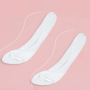 Semelles transparentes auto-adhésives en gel pour talons hauts, soutien de la voûte plantaire, coussinets antidérapants pour sandales, escarpins et chaussures pour femmes - Product Image 4
