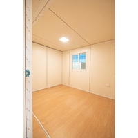 Maison conteneur pliable à toit incliné de 20 pieds, design personnalisé, certifiée CE, fabrication directe d'usine, maison préfabriquée, exportation vers le marché américain