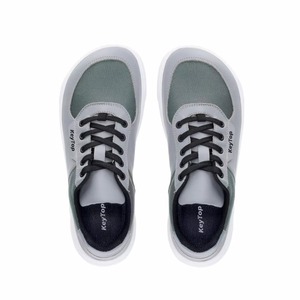 Zapatos Minimalistas Deportivos Formales Blancos con Logotipo Personalizado para Mujer, Antideslizantes - Product Image 1