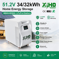 Batterie solaire au lithium-ion personnalisée en usine 34kWh 32kWh 30kWh 16S1P 51.2V 48 Volt 628Ah 668Ah LF668 MB56 Cellule Lifepo4 LFP