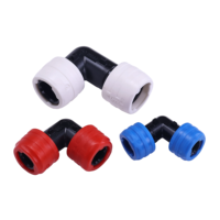 MINGSHI PPSU Qualité Alimentaire OEM Direct Usine Raccord Coudé Multicouche Bleu Rouge Blanc pour Tuyau PEX