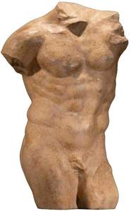 Escultura de Torso Masculino Griego Antiguo de Resina Polystone Fabricada a Medida, Estatua de Busto Antiguo - Product Image 2