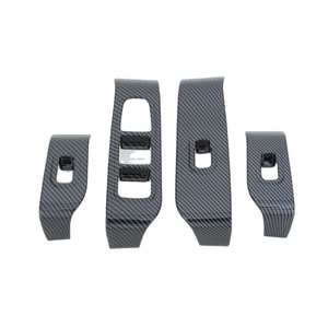 WZXD 2025 Carbon Fiber Style ABS Plastic Interior Trim Package Set for HAVAL H9 - Product Image 1