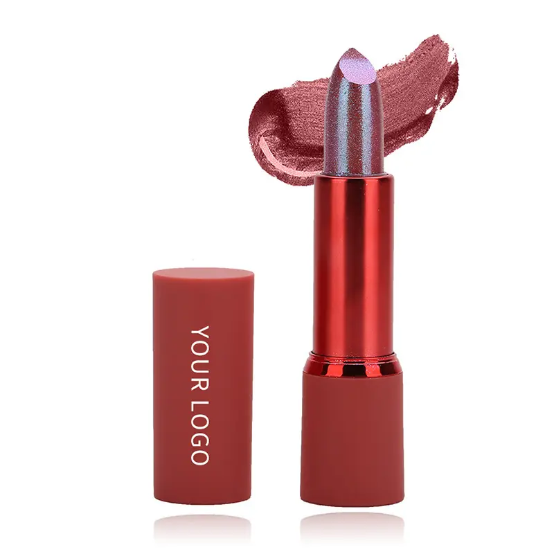 San Chen Lipstik Glitter Tahan Air, Baru Hadir Lipstik Super Populer Grosir Lipstik Merah