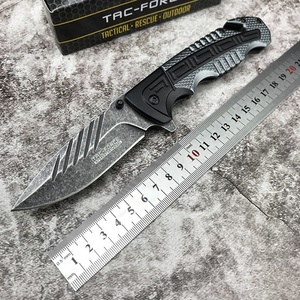 Couteau pliant de poche d'extérieur en alliage d'aluminium de haute qualité, avec poignée à motif OEM, pour la vente en gros, avec boîte colorée - Product Image 6