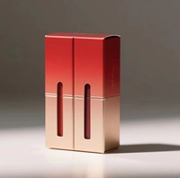 Boîtes d'emballage personnalisées pour rouges à lèvres, boîtes cadeaux à double insertion, boîtes à jouets en carton blanc, boîtes cosmétiques colorées, impression